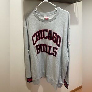 Mitchell & Ness Chicago Bulls Crewneck Sweatshirt